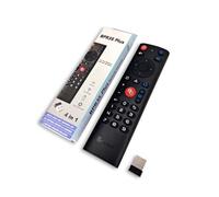BOXPUT BPR3S Plus air Mouse Remote Control, 2.4G RF Wireless Remote Control, Equipped with 6-axis Gyroscope, Supporting TV4 Button Infrared Isolation, Suitable for Android TV Boxes or TV Sticks.
