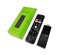 BOXPUT Q3TV stick, Android 10 system H313 chip TV stick, 2GB RAM 16GB ROM, 2.4G/5G dual WiFi BT remote control, 4-core 4K high-definition TV stick, with Bluetooth voice remote control。