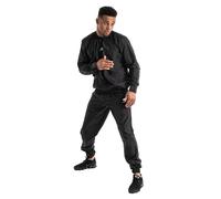 BOXRAW Sauna Suit for Men, Full Sweat Suit for Boxing, MMA, Gym, Workout | Multiple World Champion Tested, Weight Loss Boxing Clothes, Non Rip, Weight Cutting, Pull-On, Waterproof, Zipped Pockets