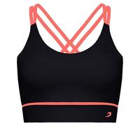 BoxRaw Women's Medium Support Black Graphic Logo Valerie Sports Bra | Size: XS BoxRaw Black XS