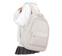 BOXSAM Lightweight School Backpack, B2-beige, L, Causal Backpack