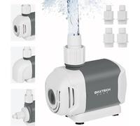 boxtech 45W- 2500L/H Submersible Pump Transfer Pump for Aquariums Pump for Aquariums with 3 Nozzles Suitable for Aquarium Fountains Suitable for Freshwater and Salt Water Circulation