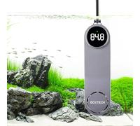 boxtech Aquarium Heater, Fish Tank Heater for 25 to 40 Gallon Tanks, 200w Submersible Water Heater with Digital Thermometer, Overheat Protection