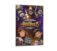 Boxtrolls Movie Poster Poster Decorative Painting Canvas Wall Posters And Art Picture Print Modern Family Bedroom Decor Posters 16x24inch(40x60cm)
