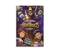 Boxtrolls Movie Poster Poster Decorative Painting Canvas Wall Posters And Art Picture Print Modern Family Bedroom Decor Posters 08x12inch(20x30cm)