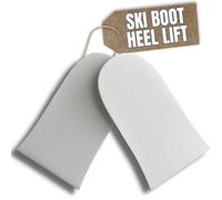 Boxum Ski Boot Heel Lift Inserts with 3/8 Inch Cushioned Support