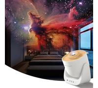 BOXVOUS Galaxy Star Projector for Bedroom, Home Planetarium Night Light Projector with Timer High-Definition Soft Light for Relax, Kids, Ceiling, Room Decoration, Gifts