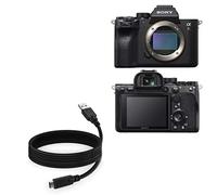 BoxWave 6ft Black USB C Charge & Sync Cable for Sony Alpha a7R IV - DirectSync - USB 3.1 Type C to USB 3.0 A - Camera Cable