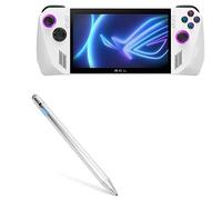 BoxWave AccuPoint Active Stylus Pen Compatible With ASUS ROG Ally Z1 Extreme - Electronic With Ultra Fine Tip - Metallic Silver