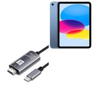 BoxWave Cable Compatible with Apple iPad (A16) - SmartDisplay Cable - USB Type-C to HDMI (6 ft), USB C/HDMI Cable - Jet Black