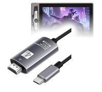 BoxWave Cable Compatible with Artisul SP1603 - SmartDisplay Cable - USB Type-C to HDMI (6 ft), USB C/HDMI Cable - Jet Black