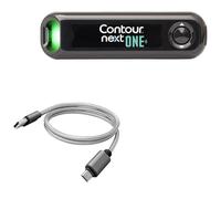 BoxWave Cable Compatible With Ascensia Diabetes Care Contour Next ONE - Micro USB DuraCable, Braided Micro USB Charging Cable - Space Grey