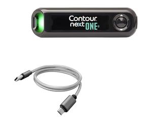 BoxWave Cable Compatible With Ascensia Diabetes Care Contour Next ONE - Micro USB DuraCable, Braided Micro USB Charging Cable - Space Grey