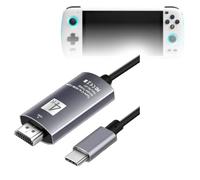 BoxWave Cable Compatible With Ayn Odin - SmartDisplay Cable - USB Type-C to HDMI (6 ft), USB C/HDMI Cable for Ayn Odin - Jet Black