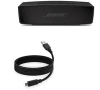 BoxWave Cable Compatible with Bose SoundLink Mini II - DirectSync - USB 3.0 A to USB 3.1 Type C, USB C Charge and Sync Cable - 6ft - Black