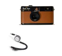 BoxWave Cable Compatible with Camp Snap Screen-Free Digital Camera - AllCharge miniSync, Retractable, Portable USB Cable - Jet Black
