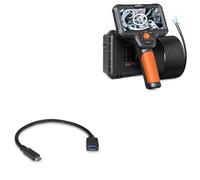 BoxWave Cable Compatible with Depstech Dual Lens 5.0 Video Borescope Inspection Camera (5 in) - USB Expansion Adapter, Add USB Connected Hardware to Your Phone