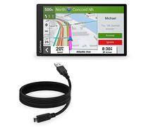 BoxWave Cable Compatible with Garmin DriveSmart 76 (Cable by BoxWave) - DirectSync - USB 3.0 A to USB 3.1 Type C, USB C Charge and Sync Cable for Garmin DriveSmart 76-6ft - Black