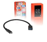 BoxWave Cable Compatible with M5Stack M5StickC Plus ESP32-PICO Mini IoT Development Kit - USB Expansion Adapter, Add USB Connected Hardware to Your Phone
