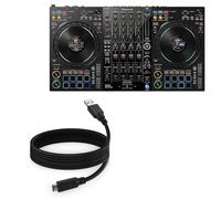 BoxWave Cable Compatible with Pioneer DJ DDJ-FLX10 - DirectSync - USB 3.0 A to USB 3.1 Type C, USB C Charge and Sync Cable - 6ft - Black