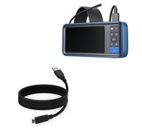 BoxWave Cable Compatible With Teslong MS450 - DirectSync - USB 3.0 A to USB 3.1 Type C, USB C Charge and Sync Cable - 6ft - Black