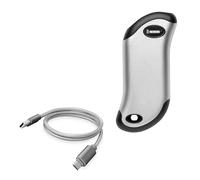 BoxWave Cable Compatible With Zippo HeatBank 9s Plus - Micro USB DuraCable, Braided Micro USB Charging Cable - Space Grey
