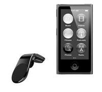 BoxWave Car Mount Compatible With iPod Nano (7th Gen 2012) - MagnetoMount Clip, Metal Car Air Vent Strong Magnet Mount for iPod Nano (7th Gen 2012), Apple New iPod Nano (7th Gen 2012) - Jet Black