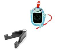 BoxWave Stand and Mount Compatible with Boogie Board Kids Sketch Pals Portable Doodle Board (9 in) - Desktop Aluminum SoloStand, Adjustable Hands-Free Portable with Rubber Feet - Jet Black