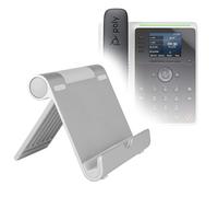 BoxWave Stand and Mount Compatible With Poly Edge E220 - VersaView Aluminum Stand, Portable, Multi Angle Viewing Stand
