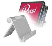 BoxWave Stand and Mount Compatible with UPERFECT Raspberry Pi Touchscreen Monitor UP-MDS-101B06 (10.1 in) - VersaView Aluminum Stand, Portable, Multi Angle Viewing Sturdy