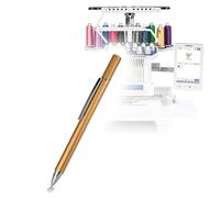 BoxWave Stylus Pen Compatible With Brother Entrepreneur Pro X PR1055X - FineTouch Capacitive Stylus, Super Precise Stylus Pen - Champagne Gold