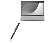 BoxWave Stylus Pen Compatible With Cisco Webex Desk - FineTouch Capacitive Stylus, Super Precise Stylus Pen - Jet Black