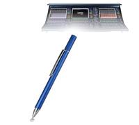 BoxWave Stylus Pen Compatible With DiGiCo Quantum 338 Digital Mixing Console - FineTouch Capacitive Stylus, Super Precise Stylus Pen for DiGiCo Quantum 338 Digital Mixing Console - Lunar Blue
