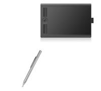 BoxWave Stylus Pen Compatible with Gaomon M10K Pro - FineTouch Capacitive Stylus, Super Precise Stylus Pen - Metallic Silver