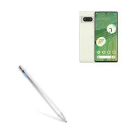 BoxWave Stylus Pen Compatible With Google Pixel 7 - AccuPoint Active Stylus, Electronic Stylus with Ultra Fine Tip for Google Pixel 7 - Metallic Silver