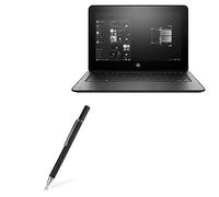 BoxWave Stylus Pen Compatible with HP ProBook x360 11 G1 - FineTouch Capacitive Stylus, Super Precise Stylus Pen - Jet Black