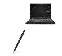 BoxWave Stylus Pen Compatible with MSI Summit E13FlipEvo A12MT-026 (13.4 in) - FineTouch Capacitive Stylus, Super Precise Stylus Pen - Jet Black