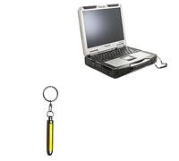 BoxWave Stylus Pen Compatible With Panasonic Toughbook CF-31 MK5 (13.1 in) - Bullet Capacitive Stylus, Mini Stylus Pen with Keyring Loop - Bronze