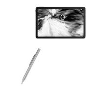 BoxWave Stylus Pen Compatible with TCL Tab 10 NXTPAPER 5G - FineTouch Capacitive Stylus, Super Precise Stylus Pen - Metallic Silver