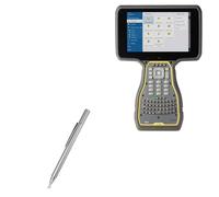 BoxWave Stylus Pen Compatible With Trimble TSC7 - FineTouch Capacitive Stylus, Super Precise Stylus Pen - Metallic Silver