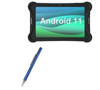 BoxWave Stylus Pen Compatible With Visual Land Prestige Elite 10QH - FineTouch Capacitive Stylus, Super Precise Stylus Pen - Lunar Blue