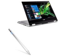 BoxWave Stylus Pen for Acer Spin 3 (SP314-53N) (Stylus Pen by BoxWave) - AccuPoint Active Stylus, Electronic Stylus with Ultra Fine Tip for Acer Spin 3 (SP314-53N) - Metallic Silver