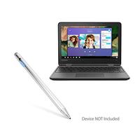 BoxWave Stylus Pen for Lenovo 300e (Stylus Pen by BoxWave) - AccuPoint Active Stylus, Electronic Stylus with Ultra Fine Tip for Lenovo 300e - Metallic Silver