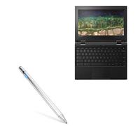 BoxWave Stylus Pen for Lenovo 500e Chromebook (11.6 in) (Stylus Pen by BoxWave) - AccuPoint Active Stylus, Electronic Stylus with Ultra Fine Tip for Lenovo 500e Chromebook (11.6 in) - Metallic Silver
