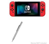 BoxWave Stylus Pen for Nintendo Switch (Stylus Pen FineTouch Capacitive Stylus, Super Precise Stylus Pen for Nintendo Switch - Metallic Silver