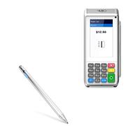 BoxWave Stylus Pen for PAX A80 (Stylus Pen by BoxWave) - AccuPoint Active Stylus, Electronic Stylus with Ultra Fine Tip for PAX A80 - Metallic Silver