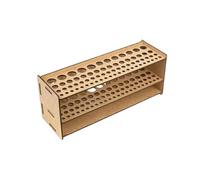 Boxwood Multi Compartment Pen Stand Desk Organiser with Natural Wood Texture for Artists Professional Wood Desk Tidy