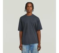 Boxy Base T-Shirt - Dark blue - Men L