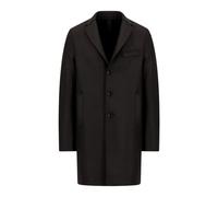 Boxy Pressed Wool Coat - male - Harris Wharf London - Single-Breasted Coats - Brown - 2XL - Coats 2XL