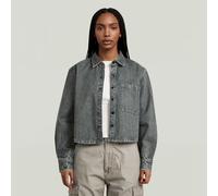 G-star D30602-d479 1 Pocket Loose Fit Overshirt Grey M Woman